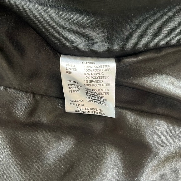 Andrew Marc Quilted Vest Teal color with black Size S - Picture 3 of 10